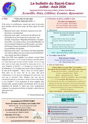 Bulletin Juillet Aout 2026