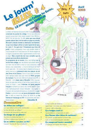 Journielles 04 College Ecrins Embrun 05200