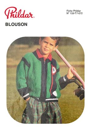 Ok Blouson N° 159 T7 672