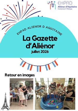 La Gazette D’aliénor Juillet 2026