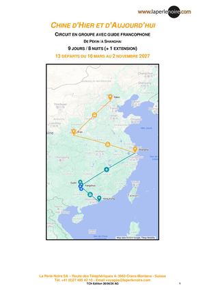 Chine D'hier Et D'aujourd'hui 2027