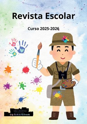 Periódico Ceip Teodosio El Grande Curso 20252026