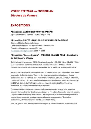 2026 Special Ete Evenements