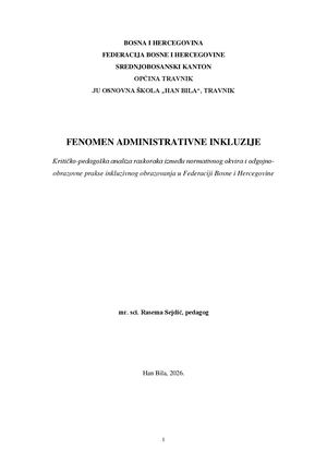 Administrativna Inkluzija