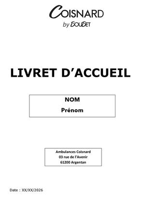 1 Coisnard Livret Accueil