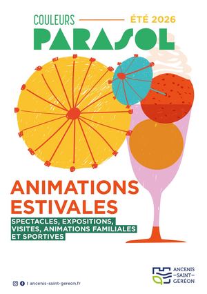 Brochure Animations Couleurs Parasol 2026
