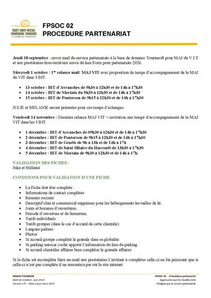 Fpsoc 02 Procédure Partenariat