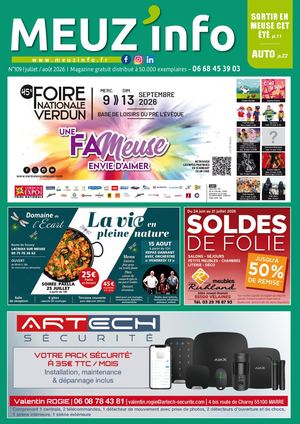 Meuz'Info n°109 - Juillet / Août 2026