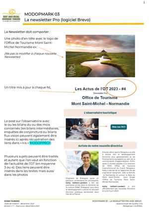 MODOPMARK 03 La Newsletter Pro