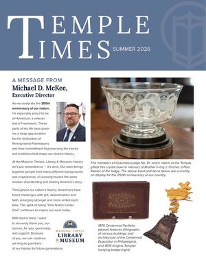 Temple Times - Summer 2026