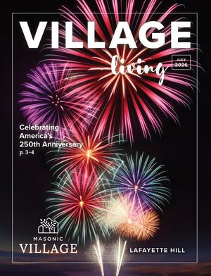 Lafayette Hill Village Living Resident Event Calendar  - July 2026