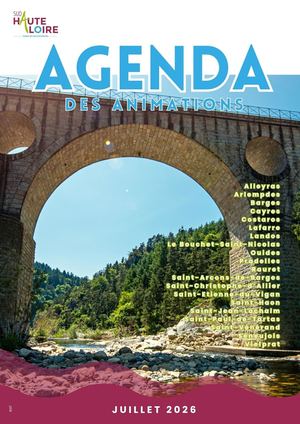Agenda des Animations Juillet 2026