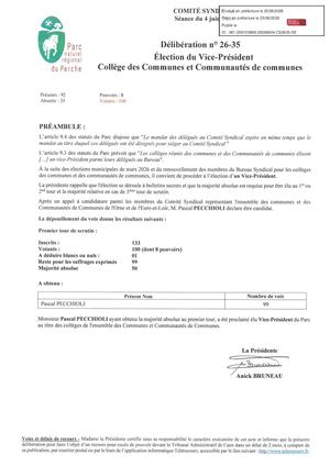 26 35 Élection Vice Président Communes Et Cd C