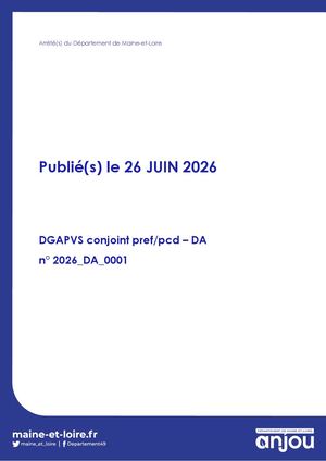 26 Juin 2026 - Arreté Pvs Da Conj 0001