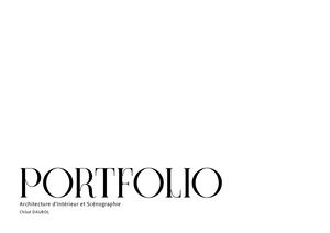 Portfolio Chloé Daubol