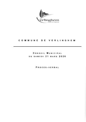 Procès-Verbal conseil municipal 21/03/2026