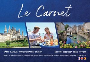 Carnet Caen-Bayeux-Côte de Nacre-Lisieux 2026-2027