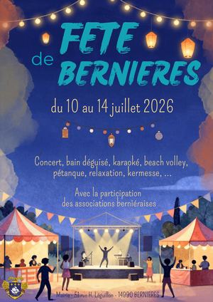 Programme Fête De Bernières 10–14 Juillet 2026