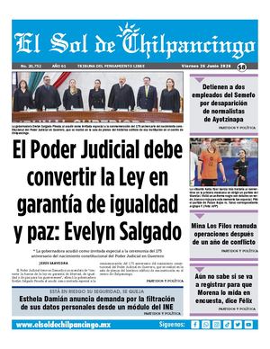 El Sol De Chilpancingo 26 Junio 2026 Compressed