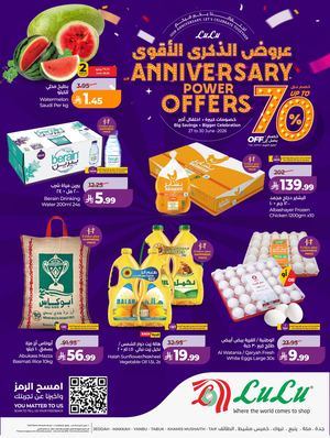 Anniversary power offers -  WP