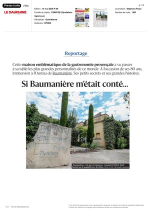 Le Dauphine Libere - 14 Mai 2025 10000000069093899 (1)