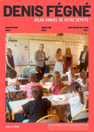 Bilan annuel Denis Fégné 2026