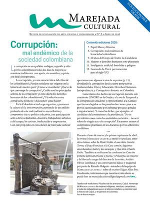 Marejada Cultural N.° 8 Corrupción: mal endémico de la sociedad colombiana