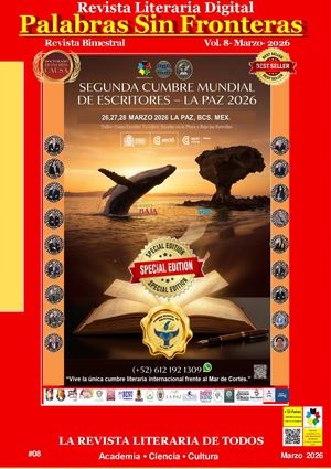 Revista Literaria Digital Palabras Sin Fronteras Tomo 8 Marzo 2026