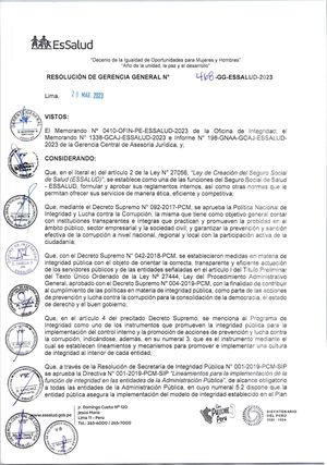 Resolucion N468 Gg Essalud 2023