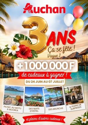 Catalogue Anniversaire 3 Ans
