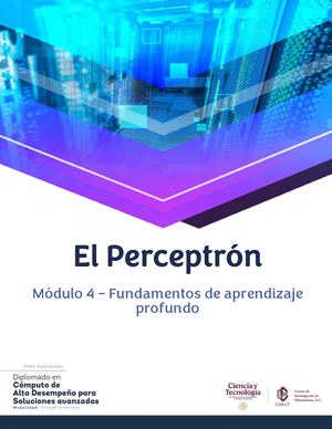 M4U2 - Lectura - P1: Perceptrón
