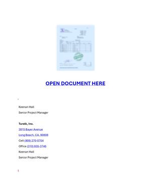 Turelk Inc Invitation To Bid