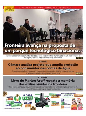 Jornal Correio Do Pampa 27 De Junho 2026