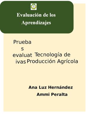 Pruebas De Evaluación