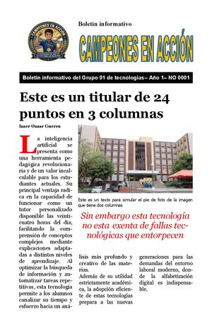 Publisher Boletin