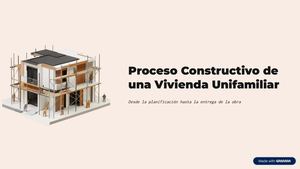 Proceso Constructivo De Una Vivienda Unifamiliar