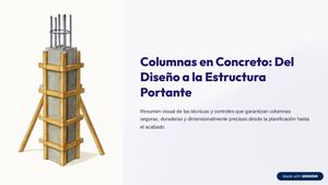 Columnas En Concreto Del Diseno A La Estructura Portante