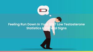 Feeling Run Down In Your 30s? Low Testosterone Statistics & Clinical Signs