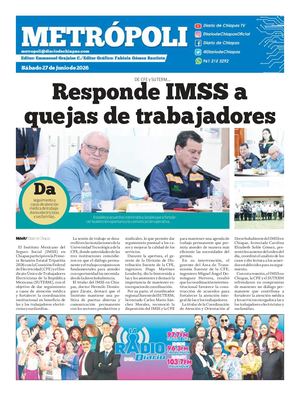 Metrópoli Sábado 27 De Junio De 2026