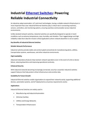 Ethernet Switch