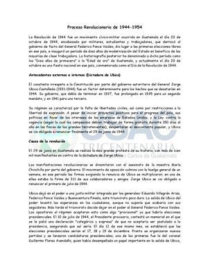Proceso Revolucionario De 1944