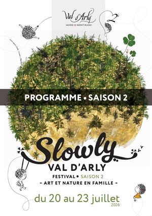 Programme Slowly Val d'Arly 2026