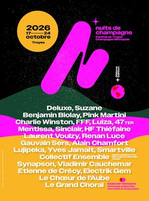 Programmation Nuits de Champagne 2026
