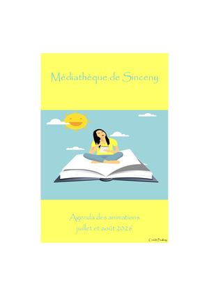 Agenda Juillet Août 2026