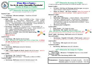 Bulletin Estival Du 28 Juin Au 12 Juillet 2026