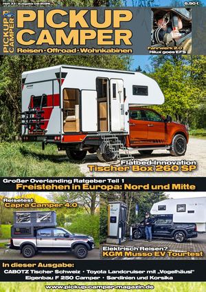 Pickup Camper Magazin Heft 33, Ausgabe 02-2026