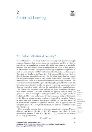 Introduction To Statistical Learning
