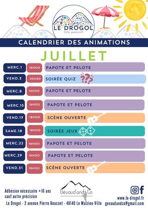 Calendriers Des Animations (1)
