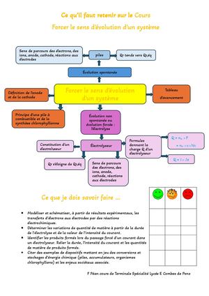 Ce Qu’il Faut Retenir Sur Le Cours Forcer Le Sens D'évolution D'un Système