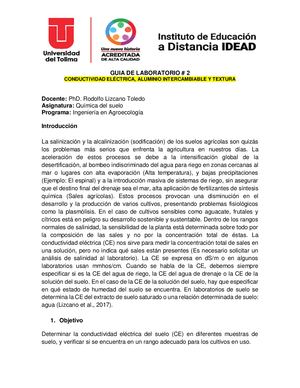 Laboratorio Conductividad Eléctrica Y Aluminio Intercambiable Final
